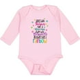 thumbnail image 3 of Inktastic Dance with Fairies, Ride a Unicorn, Swim with Mermaids Boys or Girls Long Sleeve Baby Bodysuit, 3 of 5