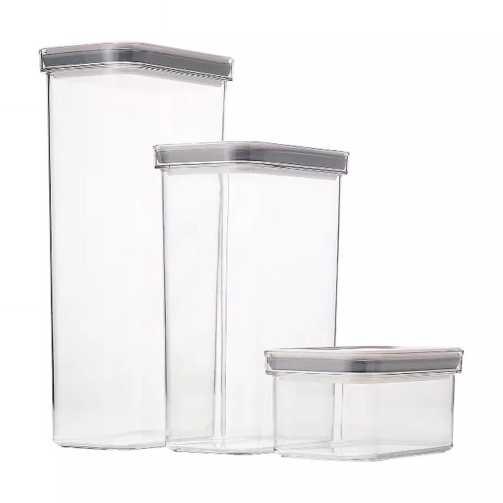 Pantrymate Rectangle Container 3-Piece Set