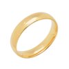 Unisex 14kt Yellow Gold High-Polished Wedding Ring, 4mm