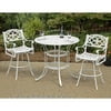 Biscayne 3PC Bistro Set Bistro Table & Two Stools