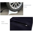 thumbnail image 3 of Inflatable Travel Pillow Portable Lumbar Support Back Cushion with Pump, Suitable for Home Office and Car (Black), 3 of 5