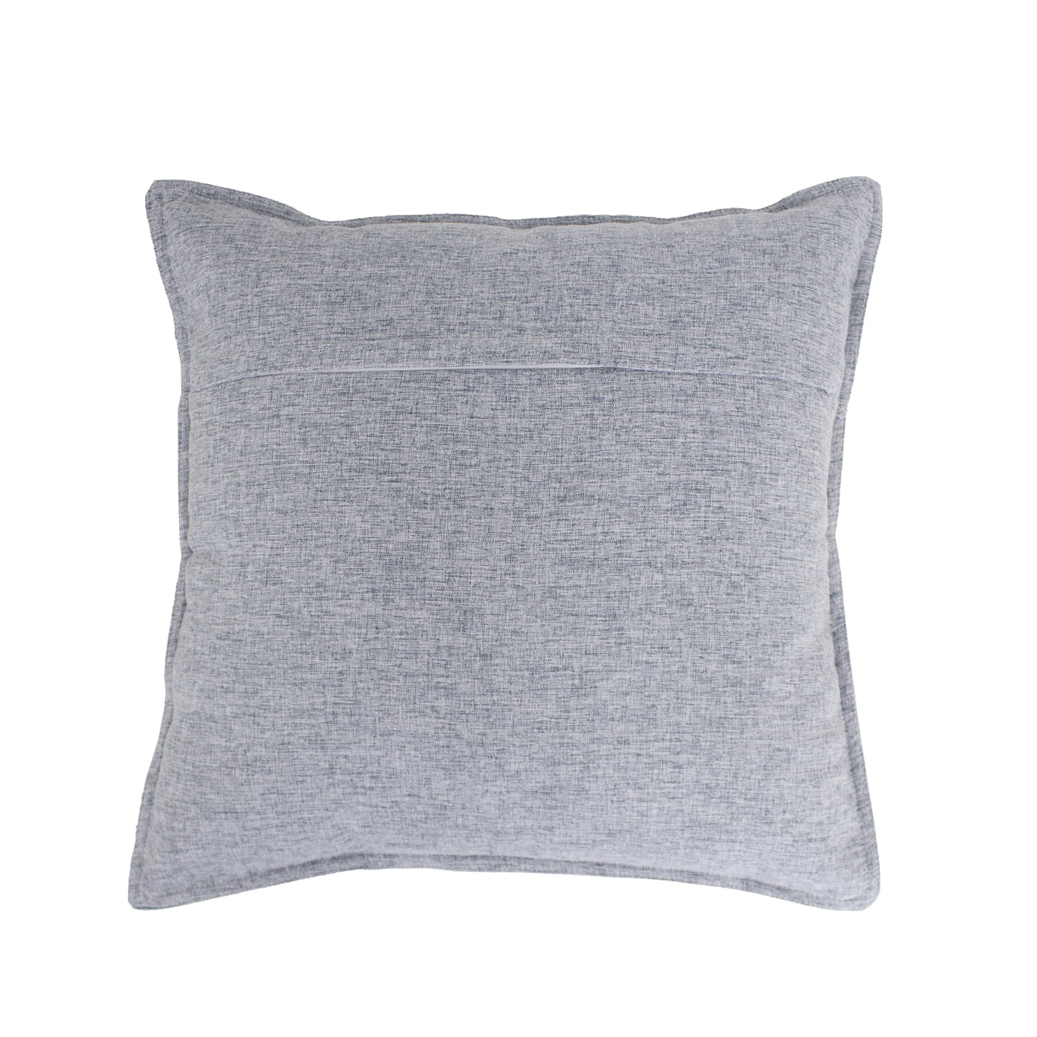 Fennco Styles Contemporary Neutral Solid Textured Reversible Two Tone Decorative Throw Pillow Cases 18 X 18 Inch Set Of 2 Sage Green Throw Pillow Cover Walmart Com Walmart Com