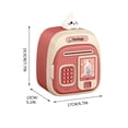 thumbnail image 3 of QIPOPIQ Money Savings Box Toy Home Mini ATM Coin Piggy Bank Cartoon Printed Princess Kids Home Safe Box For Children Money With Password, 3 of 9