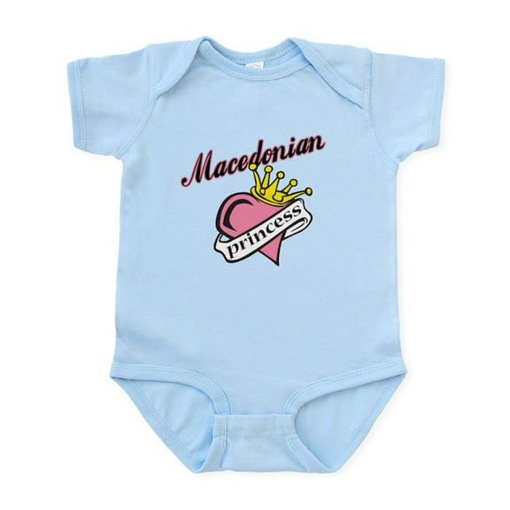 CafePress - Macedonian Princess Infant Bodysuit - Baby Light Bodysuit, Size Newborn - 24 Months