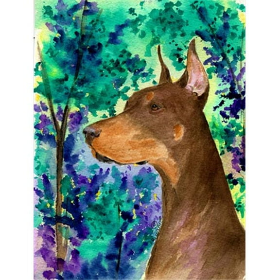 Doberman Flag - Garden Size, 11 x 15 in.