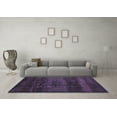 thumbnail image 3 of Ahgly Company Machine Washable Indoor Rectangle Abstract Blue Contemporary Area Rugs, 2' x 3', 3 of 4
