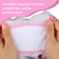 thumbnail image 7 of BIG ELEPHANT Toddler Girls' Underwear Boxer Briefs，100% Cotton Breathable Panties, 10 pack (4T-9Y), 7 of 7