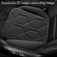 thumbnail image 5 of Car Chair Cushionss 25x25 Car Seat Cushions Universal Breathable Perforated Leather Four Season Pad Skin Friendly And Delicate Seat Cushions Black, 5 of 6