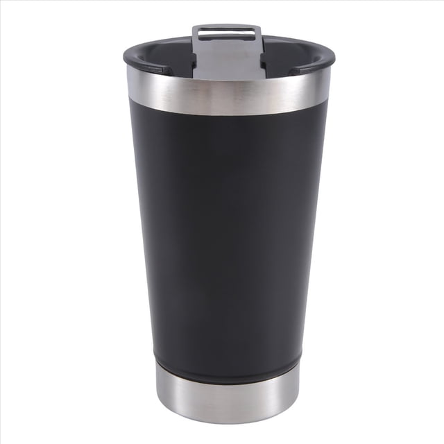Tazas de Cerveza FríA con Tapa Abridor de , Aislamiento de Acero Inoxidable, Tazas de Café y Agua para Té, Vasos con Aislamiento TéRmico