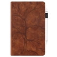 thumbnail image 5 of Tree of Life Embossed Case for Lenovo Tab m8(4th Gen) Stand, Card Slots, Stylus Loop Brown, 5 of 5