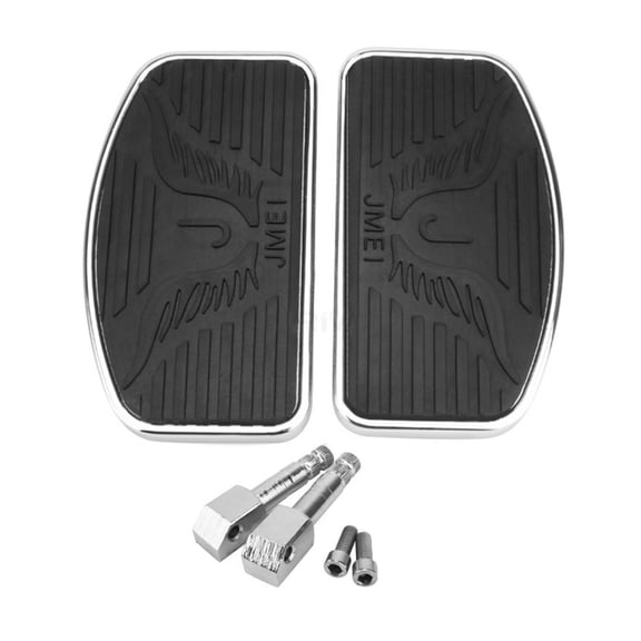 Front Rear Footrest Replace Motorcycle Adjustable Driver Passenger Foot Rest Pegs Stainless Floorboards