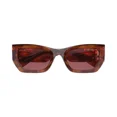 thumbnail image 1 of Miu Miu 0MU 09WS Rectangle Sunglasses, 1 of 6