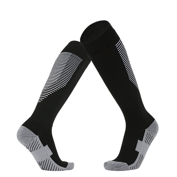 YIFAEUX 1 Pair Football Socks Soft Elastic Breathable Sweat Absorption Knee High Kids Youth Softball Socks Sports Socks
