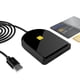 thumbnail image 3 of Lector de tarjetas portátil jixopn DOD CAC USB 2.0 SIM SD TF para tarjetas con chip de banco y oficina postal, 3 of 8