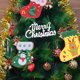 thumbnail image 3 of GOOHOCHY 4 piezas Bolsas de tela navideñas para niños, decoración navideña hecha a mano, 3 of 8