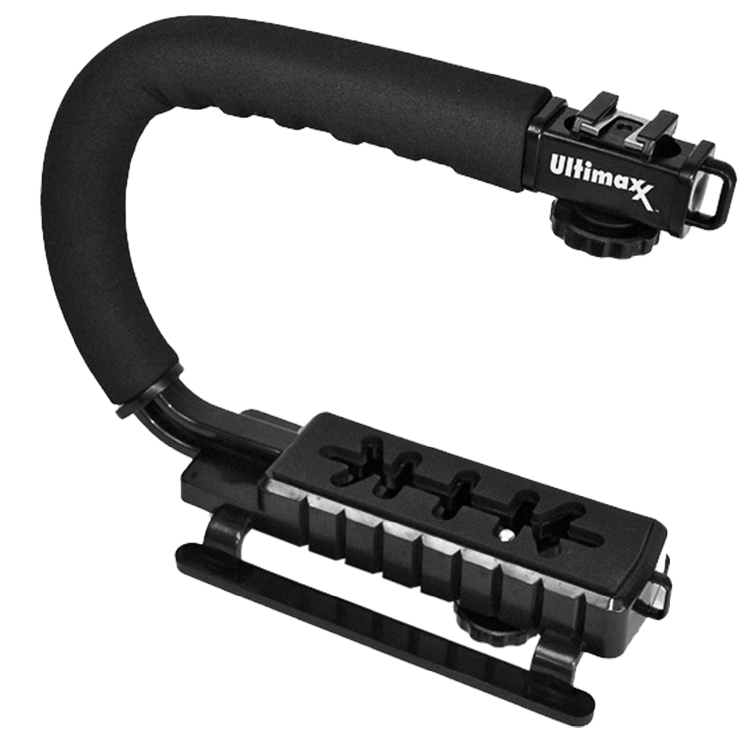 Ultimaxx Stabilizing Handheld Stabilizer Handle Grip with Accessory Mount for Camera Camcorder DSLR DV Video, Canon Nikon Sony Panasonic Pentax Olympus Camcorders
