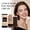Dark Skin, variant on Flawless & Long-Lasting Dual-Ended Foundation Stick, 2-In-1 Contouring Foundation Full Coverage Cream Built-In Sunscreen, Lightweight Brighten Stick for Flawless Finish All Skin Types, Natural Color