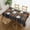 4, variant on Rectangle Table Cloth, Navy Blue and Orange Plaid Resistant Washable Tablecloth Decorative Table Cover for Dining, Indoor and Outdoor