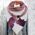 thumbnail image 2 of Universal Autumn Winter Warm Windproof Cat Prints Double-Layer Buckle Scarf, 2 of 9