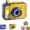 Yellow, variant on Prank Camera Water Gun, Camera Water Gun, Pull the Trigger and Shoot Backwards, Press the Button and Shoot Forwards (Green)