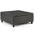 thumbnail image 1 of Table basse ottomane de rangement Elliot, 1 of 8