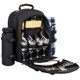 thumbnail image 1 of Mochila para picnic Sunflora para 4 personas con set de cesta y manta para 2, 1 of 8