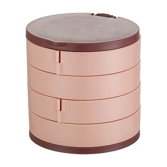 Trayknick Jewelry Box Waterproof Large Capacity Portable Storage Jewelry Holder for Earring