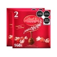 thumbnail image 1 of Lindt Chocolate Lindor Leche Caja 168g - Paquete de 2, 1 of 7