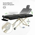 thumbnail image 3 of Gen'C Béauty Professional Electric Spa Treatment Table 4 Section Black, 3 of 7