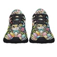 thumbnail image 5 of Happy Easter Bunny Eggs Shoes Sneakers for Women Men Black Size 11.5, 5 of 7