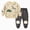fall winter outfits-Beige, variant on TOWED22 Toddler Boys Clothes Dinosaur Print 6 12 18 24 Months 3T 4T Outfits Long Sleeve Pullover Jogger Pant 2PC Sets(Blazer,1-2 Y)