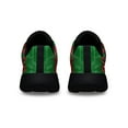 thumbnail image 4 of St Patrick's Day Irish Canadian Shoes Sneakers Black Size 8, 4 of 7
