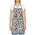 thumbnail image 3 of Pofeuu Heart Leopard Print Aprons with Pockets, Cute Aprons for Kitchen, Cooking, Server, Barber, Chef Apron, 3 of 7