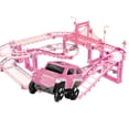 thumbnail image 1 of Race Car Track Toys, Educational  Track Toy Stable With Coconut Tree For Pre School For Kids, 1 of 8