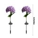 thumbnail image 5 of Outdoor Patio Decoration Lawns Decorative Ambient Lights Ground Lamp Solar Lighted Pole Hydrangea Automatically Lights Up When It Gets Dark, 5 of 6