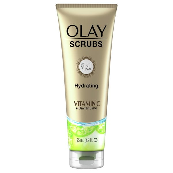 Olay Scrubs 5-in-1 Clean Hydrating Vitamin C and Caviar Lime 4.2 fl oz