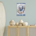 thumbnail image 4 of Stupell Industries Tropical Coastal Wreath & Flip Flops Gray Framed Giclee Art, 16 x 24, by Geoff Allen, 4 of 8