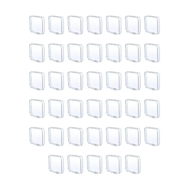 Caja de almacenamiento para exhibir insignias de anime, organizador resistente, soporte de exhibición, ligera. 40 piezas