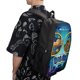 thumbnail image 5 of Hombre Perro-theme Backpack, Campus style schoolbag Bookbag with Adjustable Shoulder Straps And Large Zip Compartment, Unisex Travel Bags., 5 of 6
