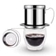 thumbnail image 2 of Filtro de café, taza de acero inoxidable, filtro de café vietnamita, filtro de café vietnamita, cafetera con filtro de goteo, diseño de última generación, 2 of 7