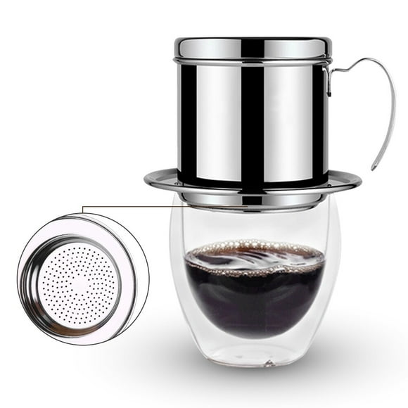 Filtre à Café, Tasse en Acier Inoxydable Filtre à Café Vietnamien Filtre à Café Goutte à Goutte Vietnamien Technologie Avancée