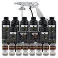 thumbnail image 2 of U-POL Raptor Dove Gray Urethane Spray-On Truck Bed Liner Kit w/ FREE Custom Coat Spray Gun with Regulator, 8 Liters, 2 of 4