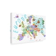 thumbnail image 2 of Carla Daly 'Illustrated Countries of Europe' Canvas Art, 2 of 3