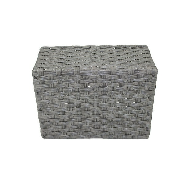 Toystoory Soporte de almacenamiento de ratán de vid Artificial para baño, 3 piezas, organizador de gran capacidad, cesto de aseo para el hogar, la cocina Almacenamiento y organización del hogar Toystoory HA067828-01
