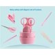 thumbnail image 3 of Juego de 5 piezas para el cuidado de las uñas del bebé contiene limas de uñas y cortaúñas diseñadas específicamente para las uñas del bebé Feliz Sencillez, 3 of 5