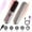 Grey, variant on Moclever Cordless Hair Straightener, Portable Mini Hair Straightener Brush with 12 Heating Levels Anti-Scald 30S Preheating 30Mins Auto Sleep, Black