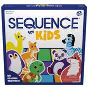 Jax SEQUENCE for Kids Board Game - The 'No Reading Required' Strategy Game for Kids