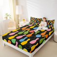 thumbnail image 4 of Feelyou Cartoon Bowling Full Size Sheets, Teens Kids Boys Girls Bed Sheets, 4-Piece, 4 of 7