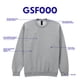 thumbnail image 4 of Sudadera Gildan Softstyle GSF000 con cuello redondo para adulto - Dark Heather, 4 of 4