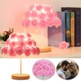 thumbnail image 7 of Wovilon Table Lamp Adjusted Flower Desk Lamp Home Decor Valentine's Day LED Lighting Wedding Immortal Flower Gift Table Lamp, 7 of 7
